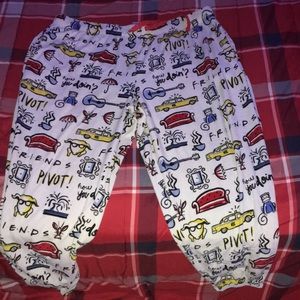 friends pajama pants